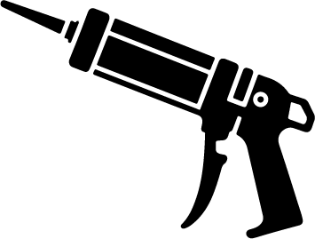 Icon einer Silikonfugen Pistole