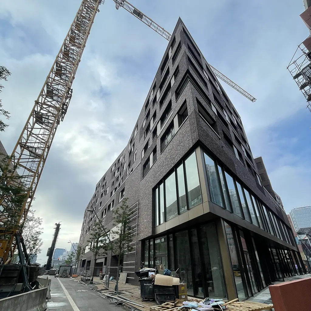 Hochhaus Baustelle in Hamburg